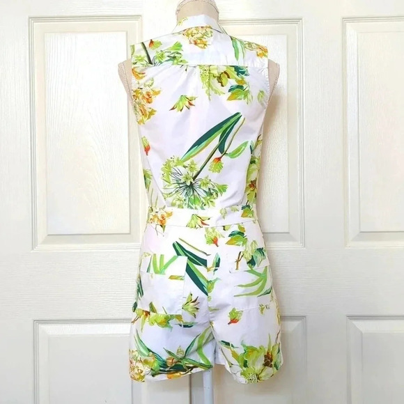 A|X Armani Exchange Floral Romper - Picture 6 of 9